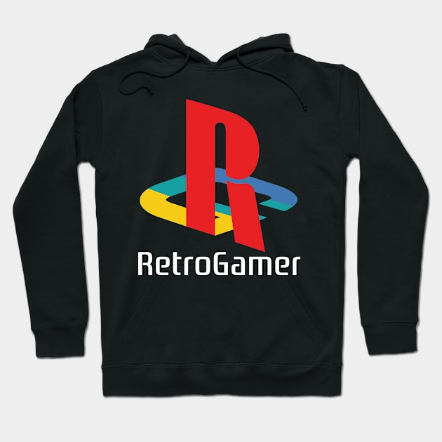 Retro Gamer Hoodie by MitchLudwig